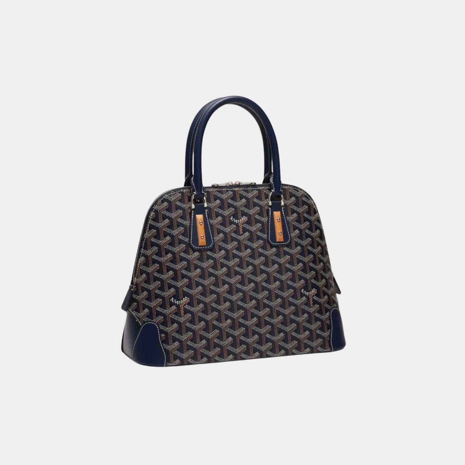 Goyard Vendome PM Bag, Blue, Front, Side