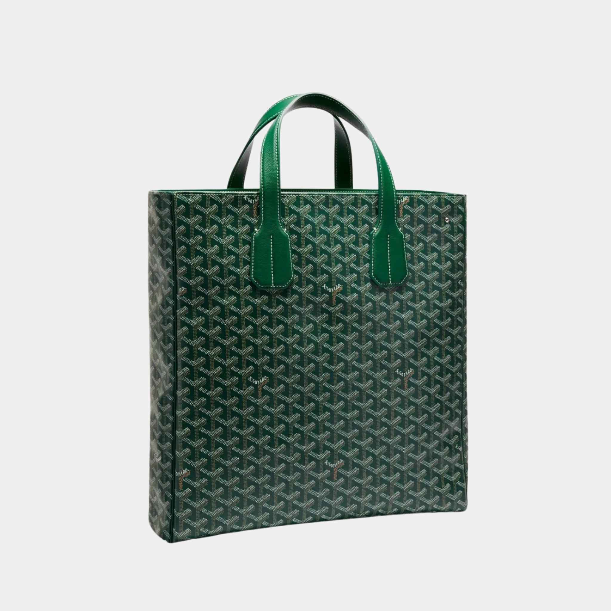 Goyard Voltaire Bag, Green, Side View