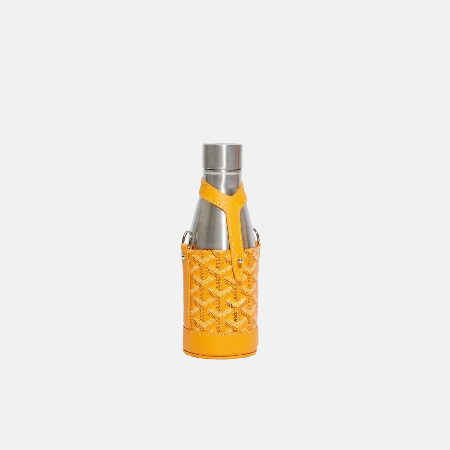 Goyard Yonne PM Case and Flask, Yellow