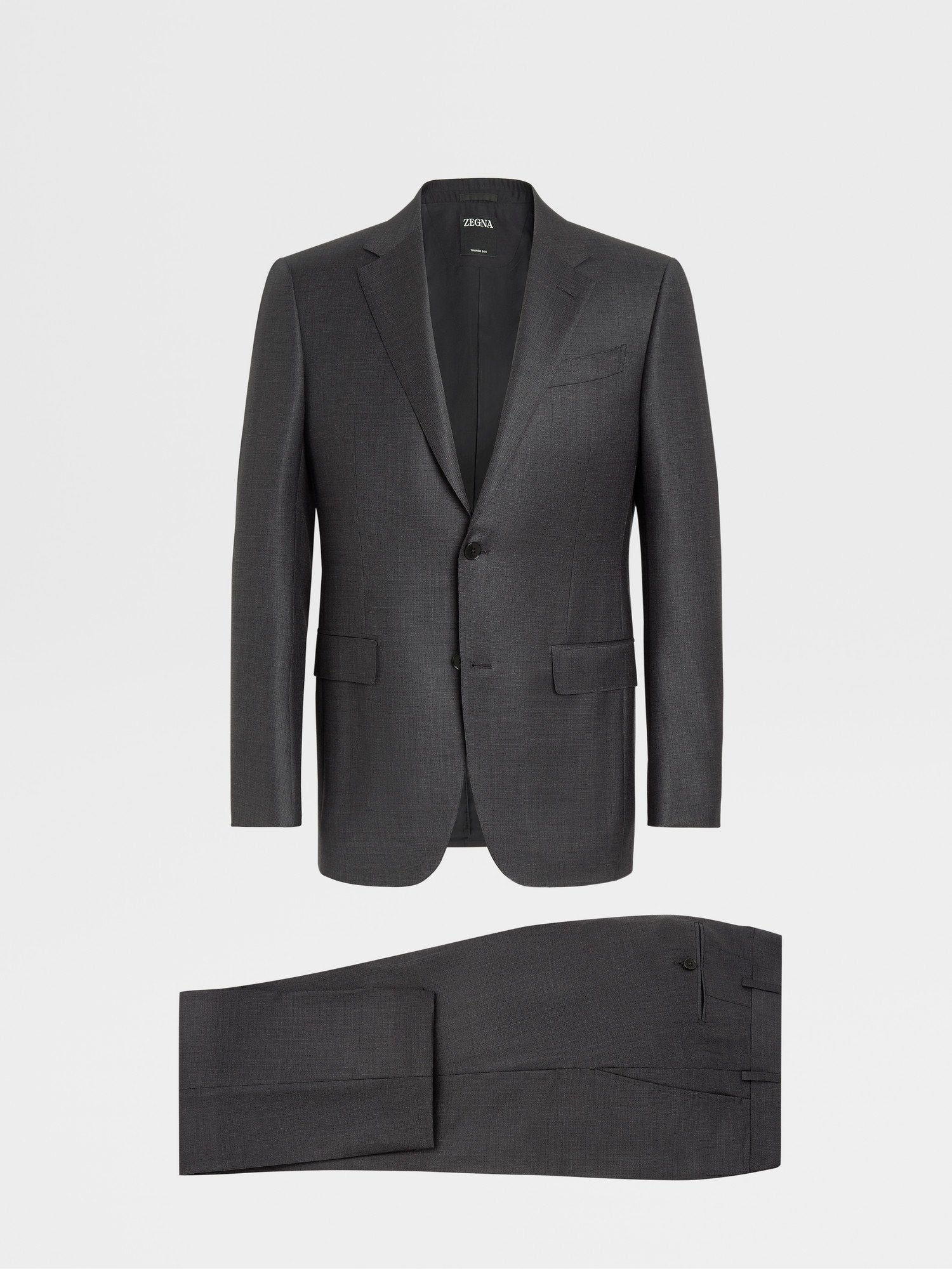 BLACK TROFEO™ WOOL SUIT