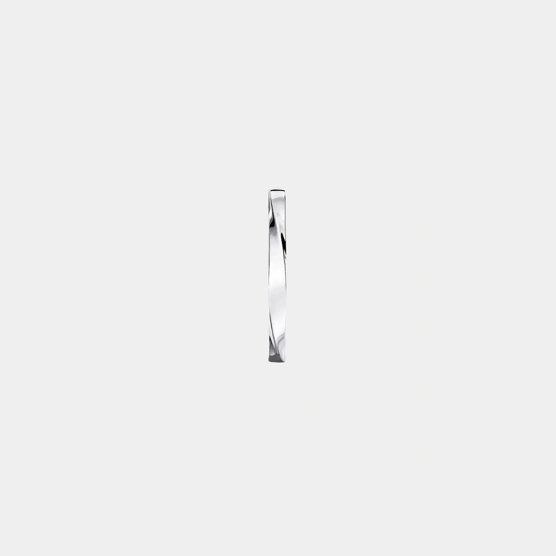 Graff Spiral White Gold Band 2.2MM, Side