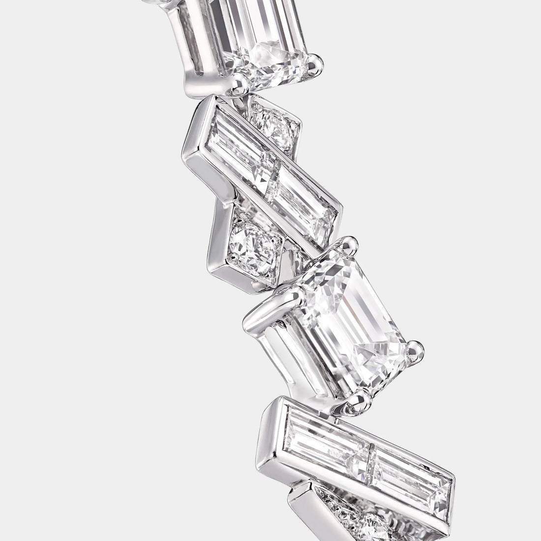 Graff Threads Diamond Bracelet, White Gold, Close