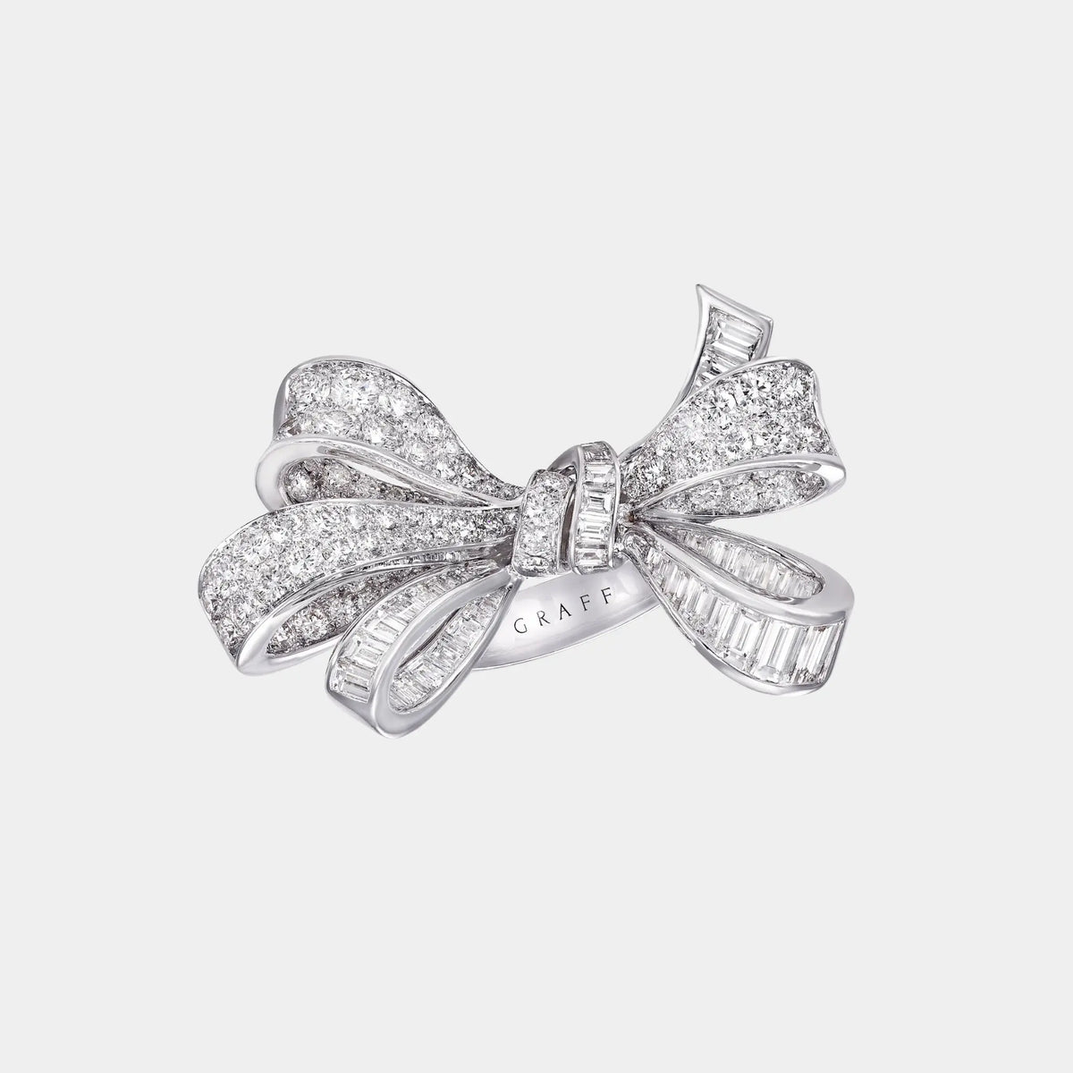 Tildas Bow Double Knot Diamond Ring