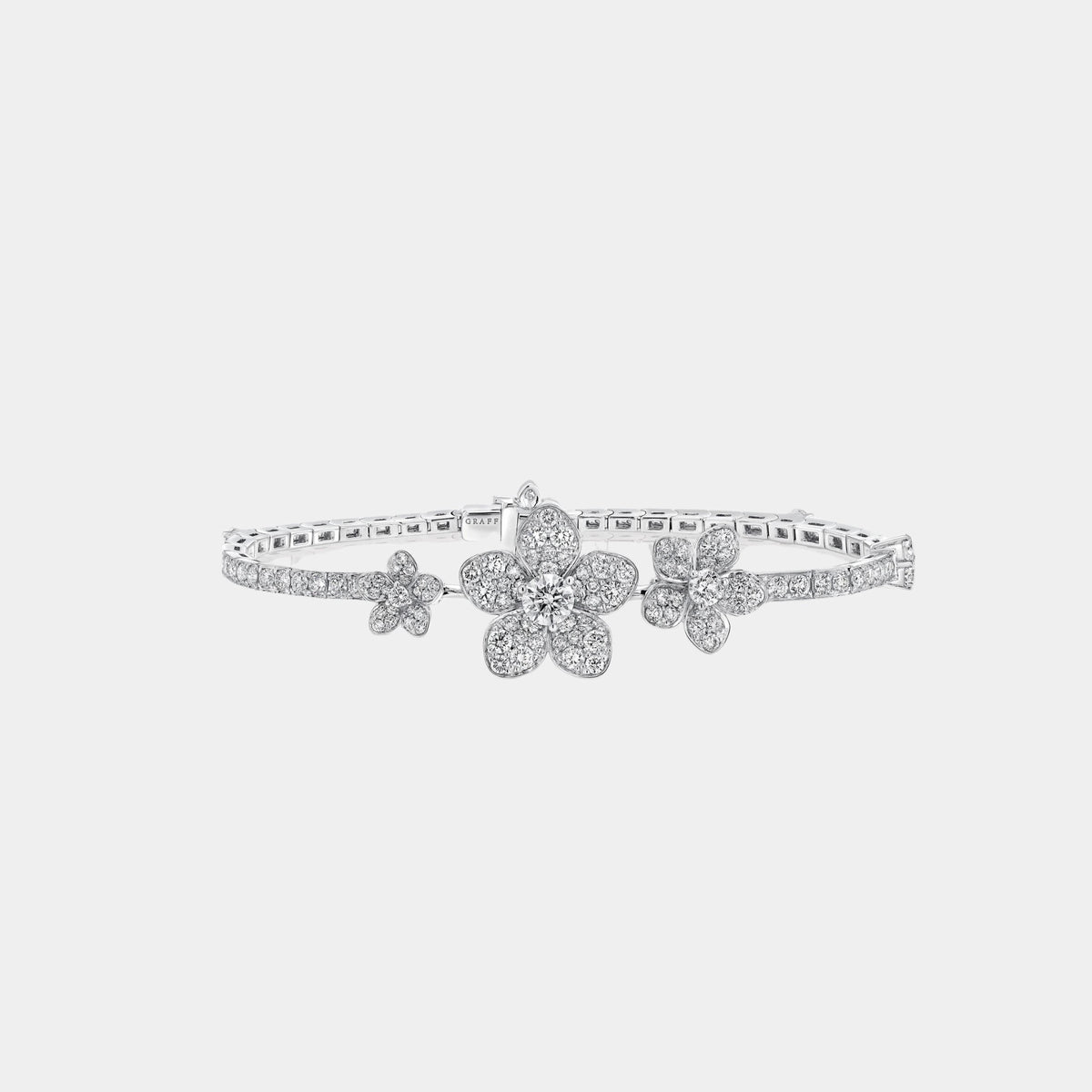 Wild Flower Pavé Diamond Bracelet