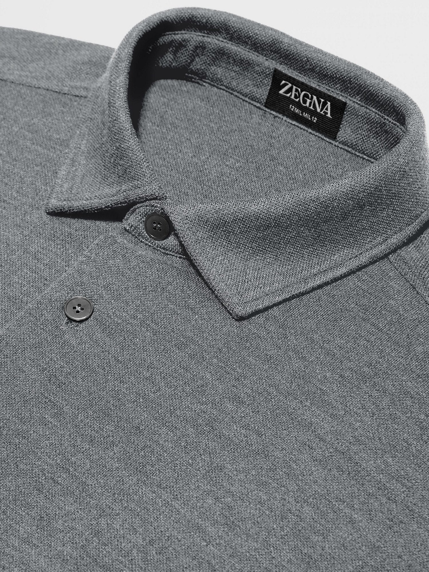 12MILMIL12 WOOL POLO SHIRT