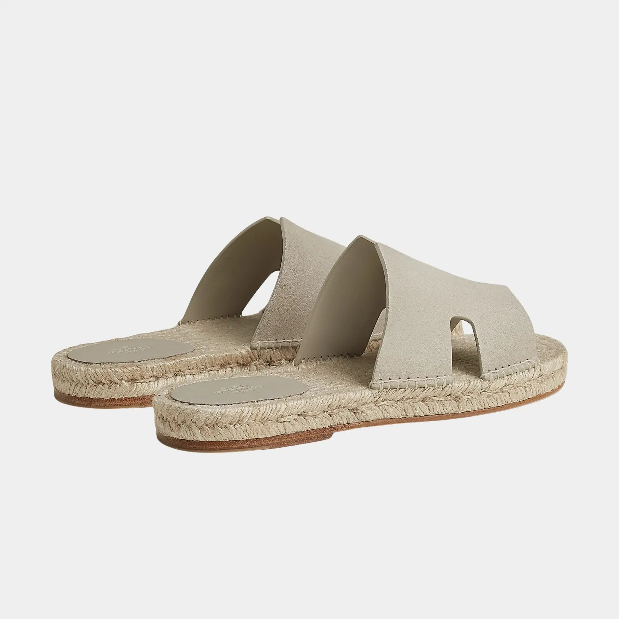 Antigua Espadrille In Suede Goatskin