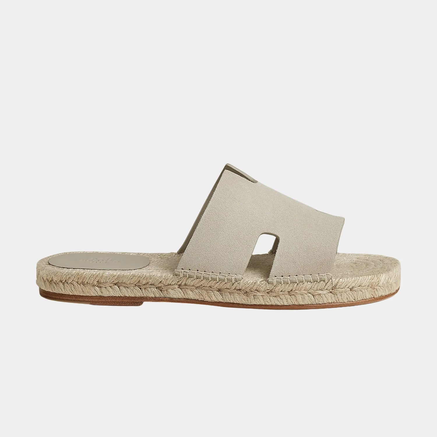 Antigua Espadrille In Suede Goatskin