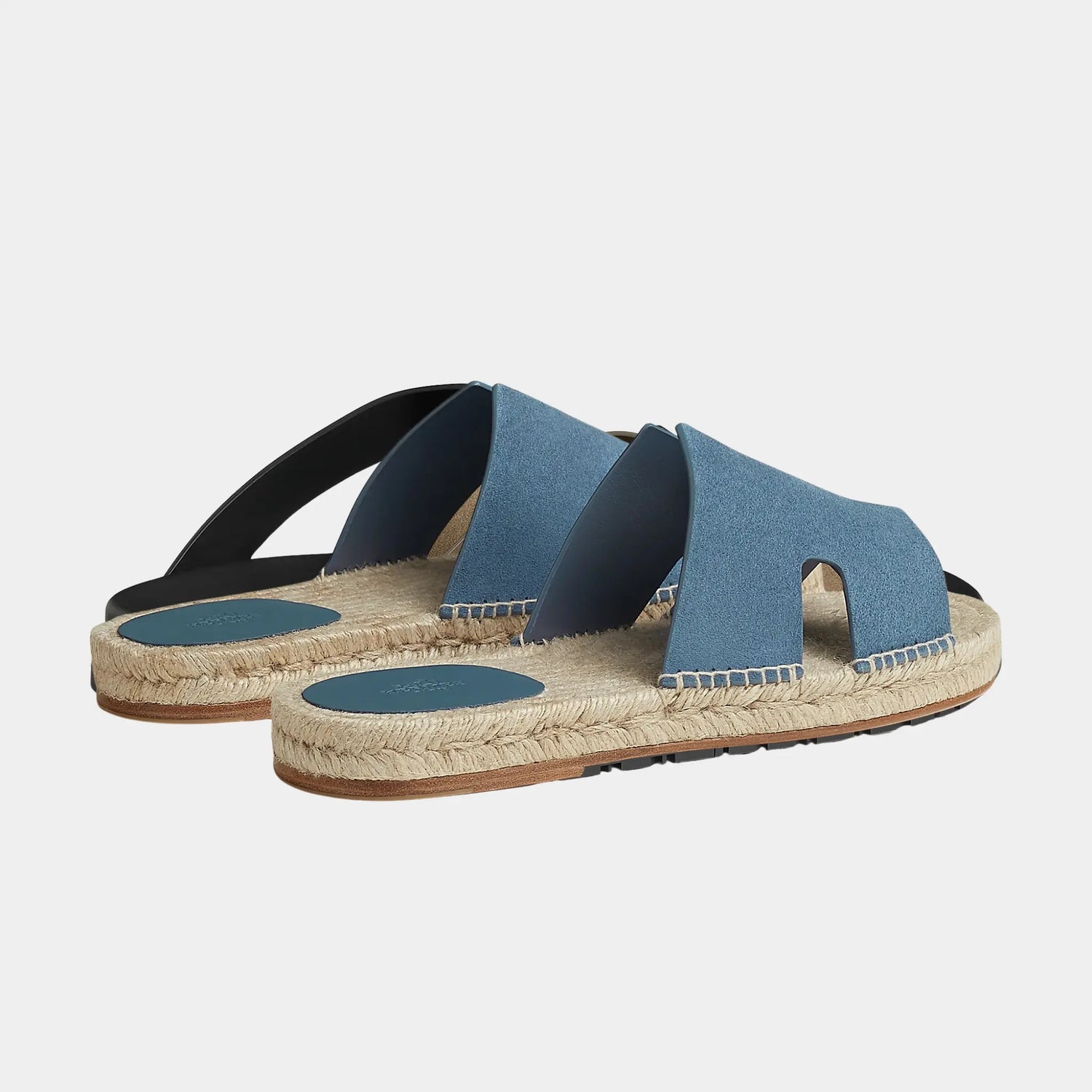 Antigua Espadrille In Suede Goatskin