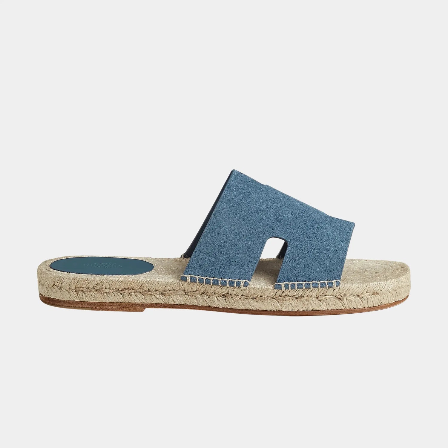 Antigua Espadrille In Suede Goatskin