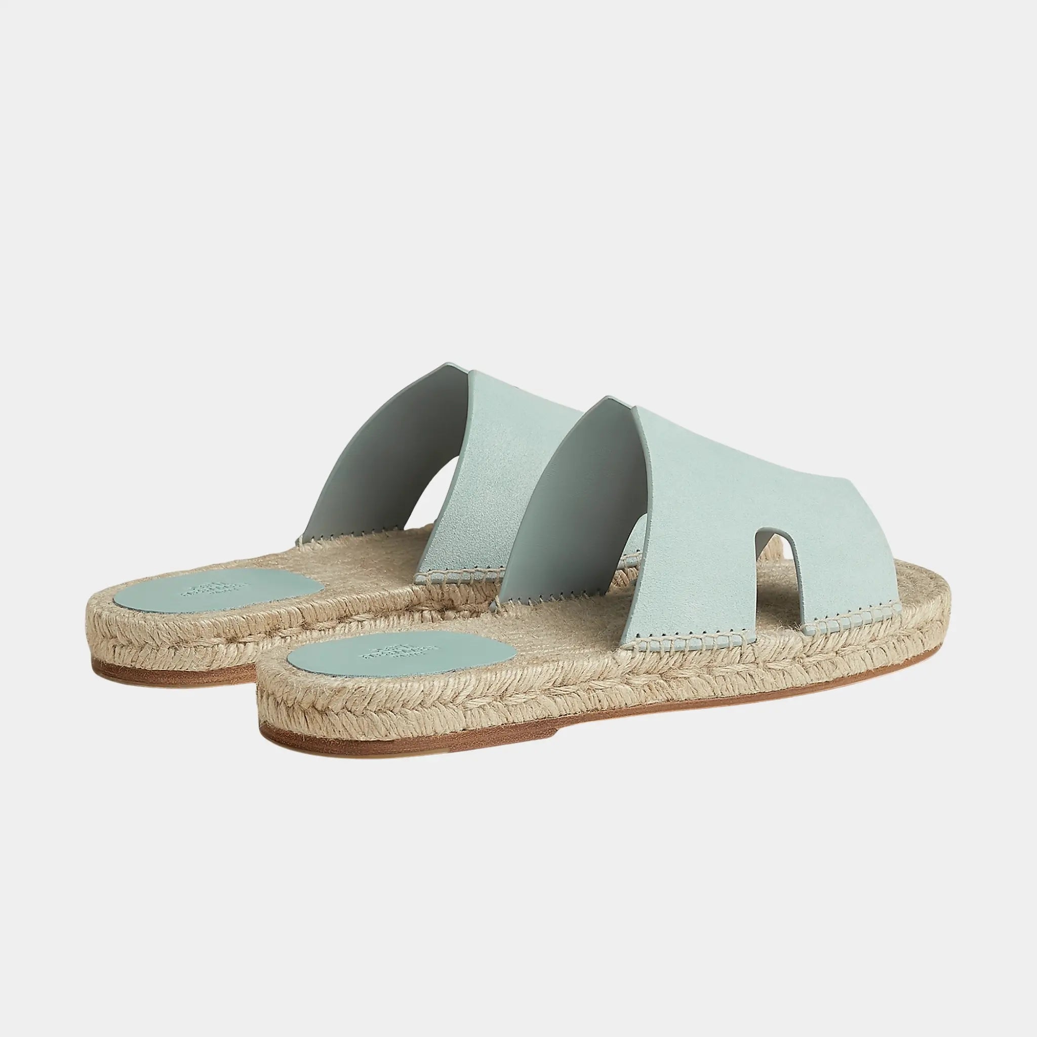 Antigua Espadrille In Suede Goatskin