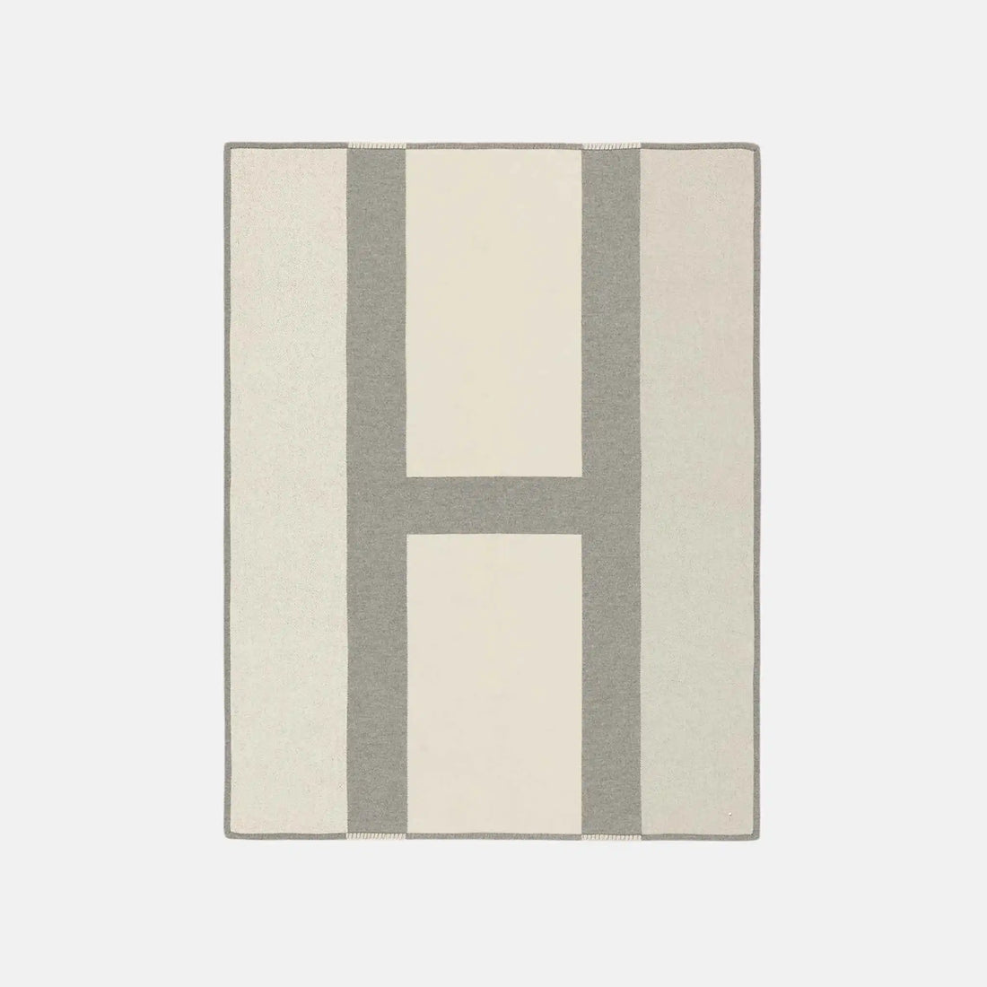 Hermes Avoine Blanket, Craie, Back