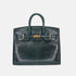 Hermes Birkin 20 Lizard Vert Cypres GHW, Front