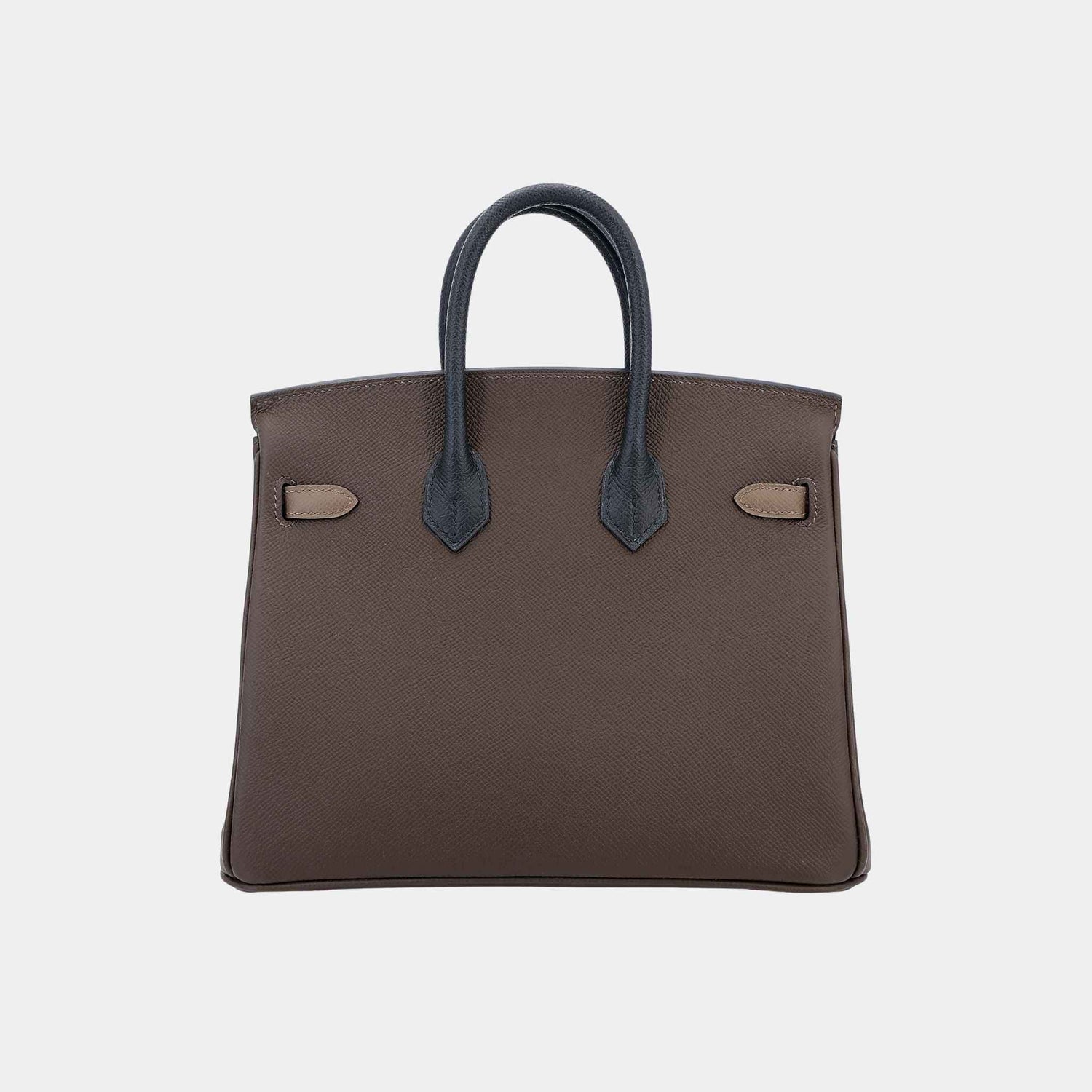 Hermes Birkin 25 Epsom Ecorce/Etoupe/Black PHW, Back