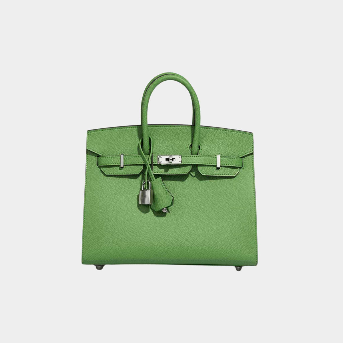 Birkin 25 Epsom Vert Yucca PHW
