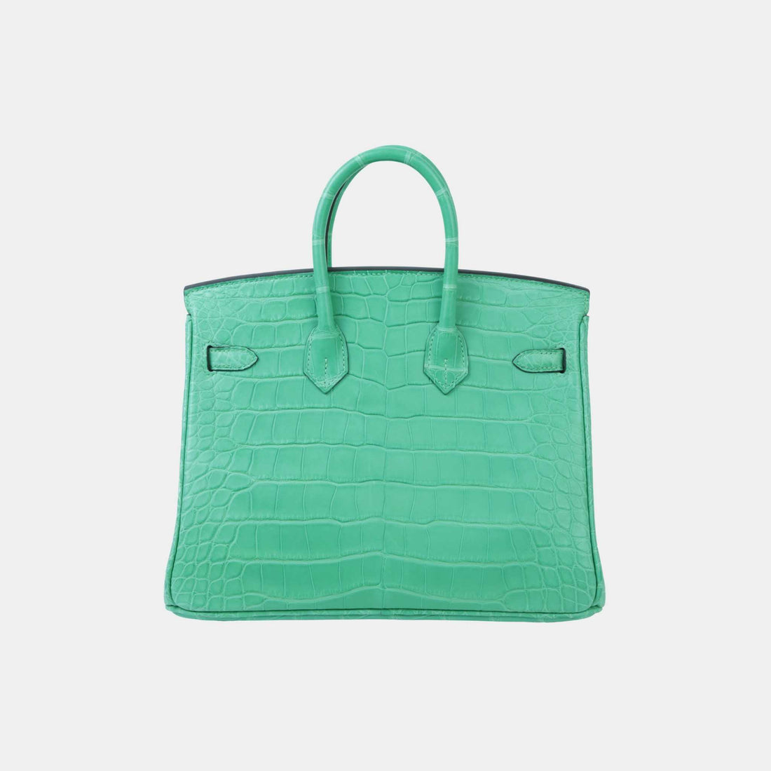 alt
Hermes Birkin 25 من جلد التمساح غير اللامع Vert Comics PHW، الخلف