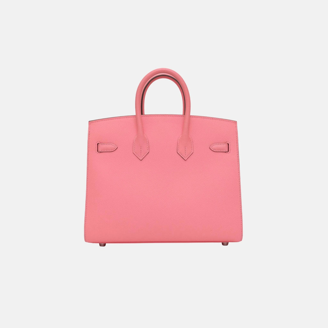 Hermes Birkin 25 Rose Confetti Epsom PHW Sellier, Back