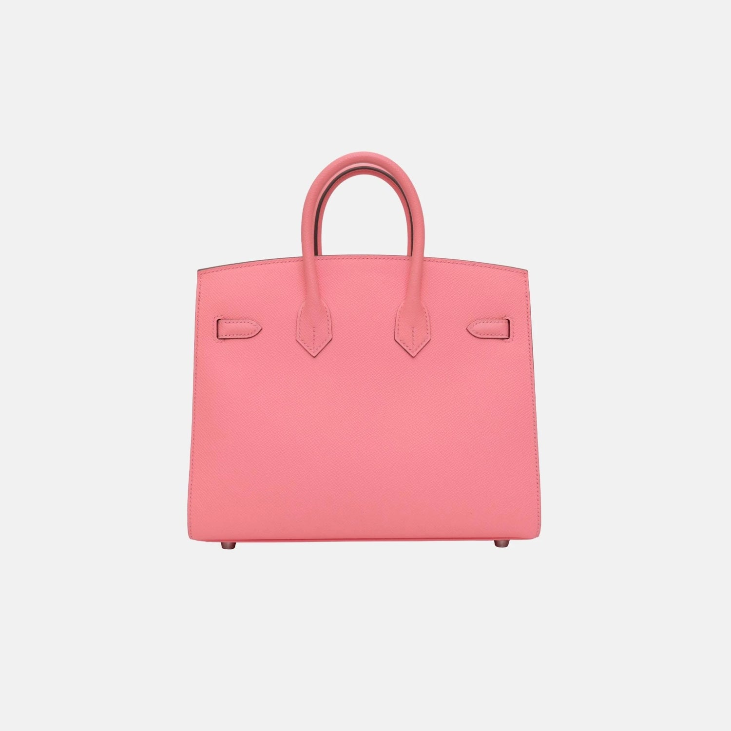 Hermes Birkin 25 Rose Confetti Epsom PHW Sellier, Back