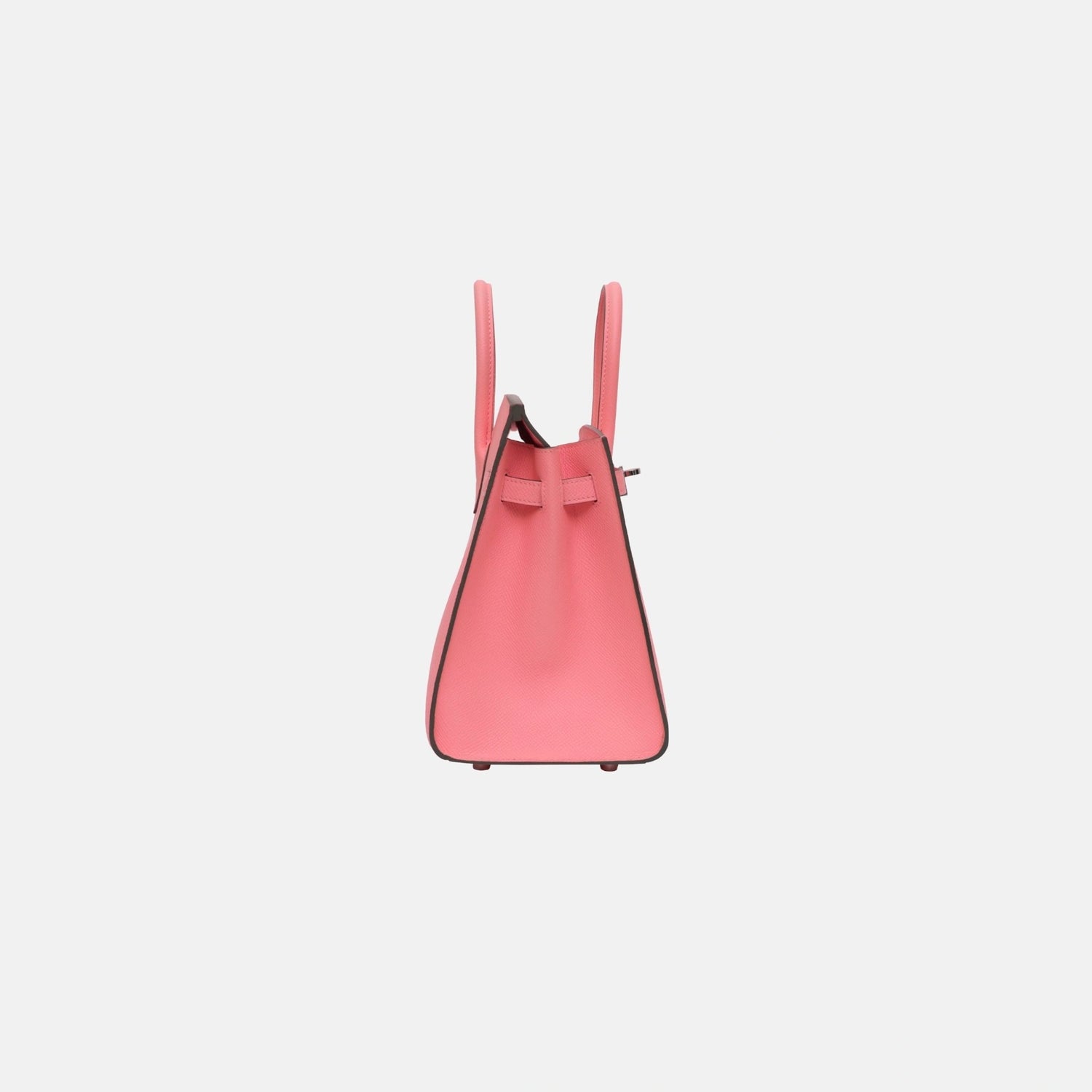 Hermes Birkin 25 Rose Confetti Epsom PHW Sellier, Side