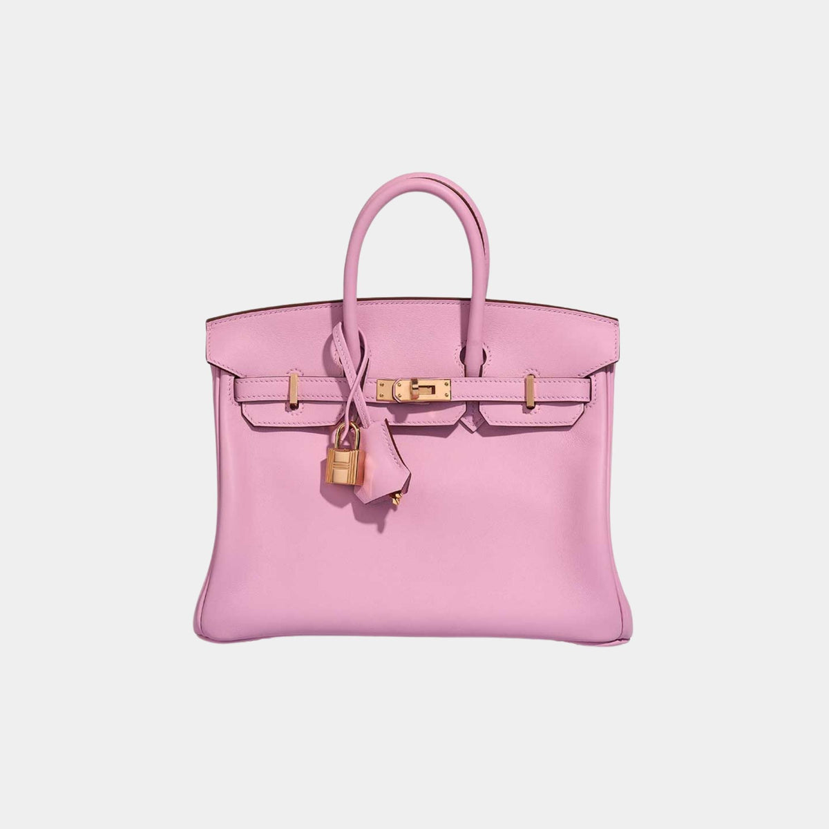 حقيبة Birkin 25 من جلد Swift باللون Mauve Sylvestre