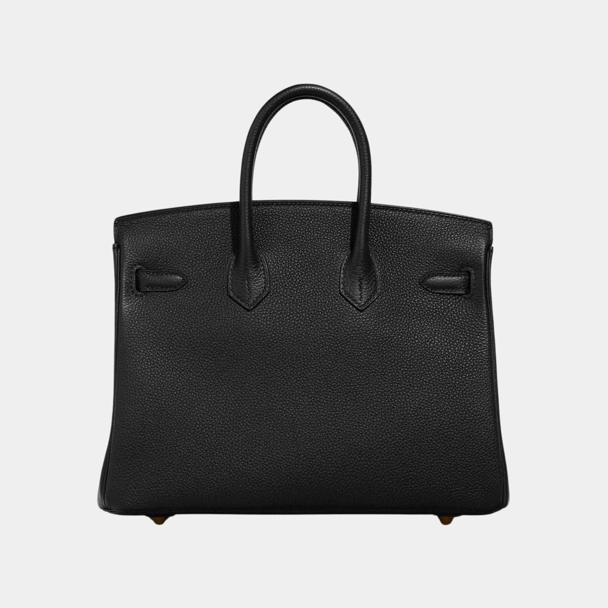 Hermes Birkin 25 Togo Black GHW, Back