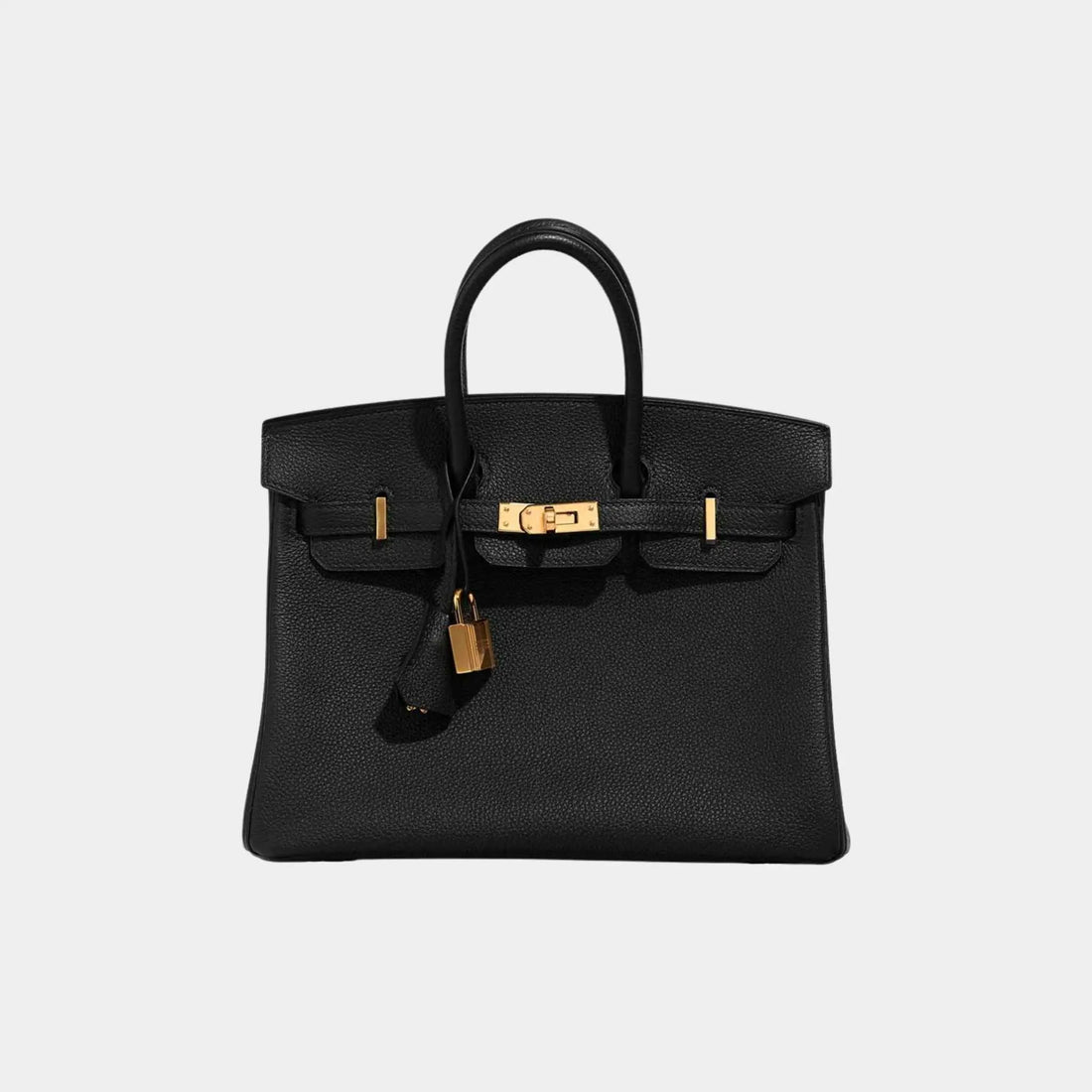 Hermes Birkin 25 Togo Black GHW, Front