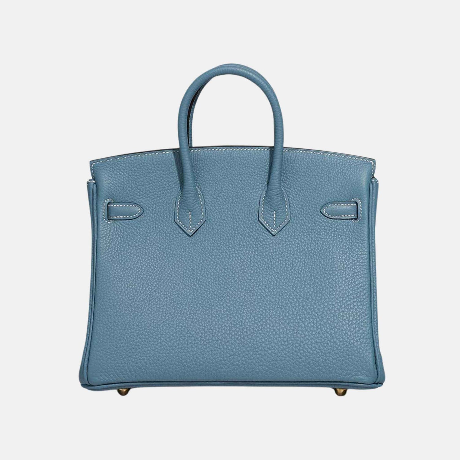 Hermes Birkin 25 Togo Bleu Jean GHW, Back