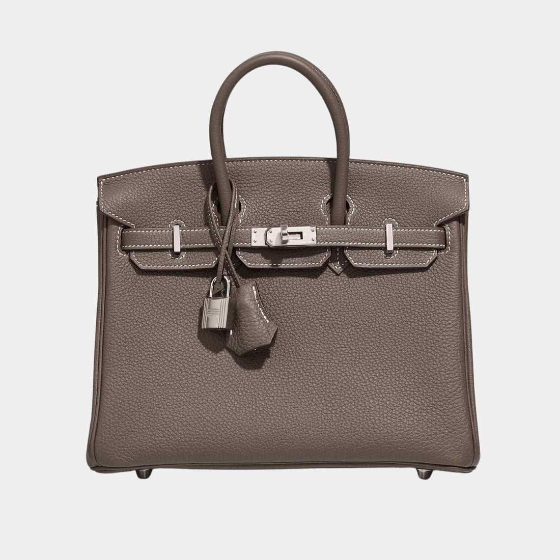 Hermes Birkin 25 Togo Etoupe PHW, Front