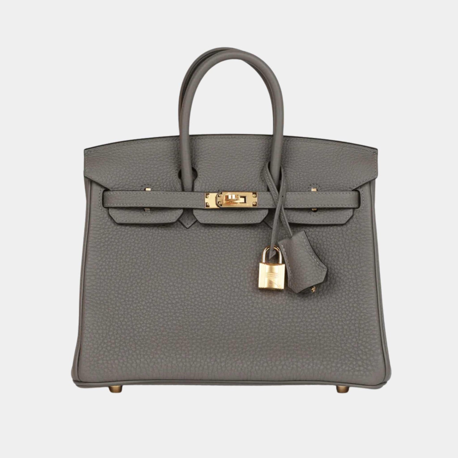 Hermes Birkin 25 Togo Gris Meyer, Front