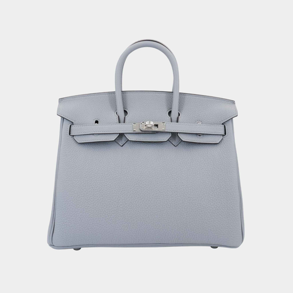 حقيبة Birkin 25 Togo بلون Gris Pantin مع حليات بلاديوم