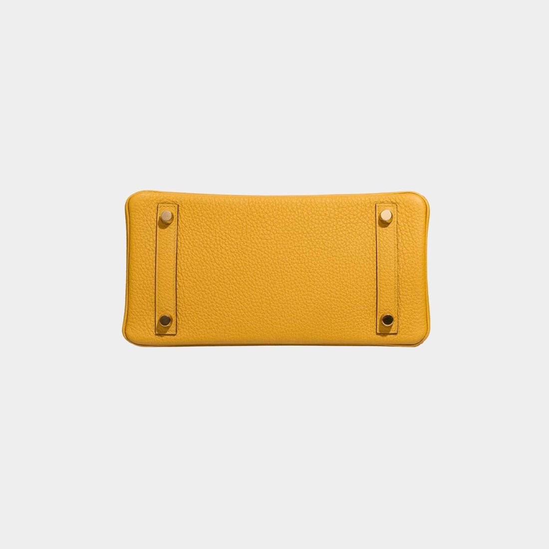 Hermes Birkin 25 Togo Jaune Ambre, Bottom
