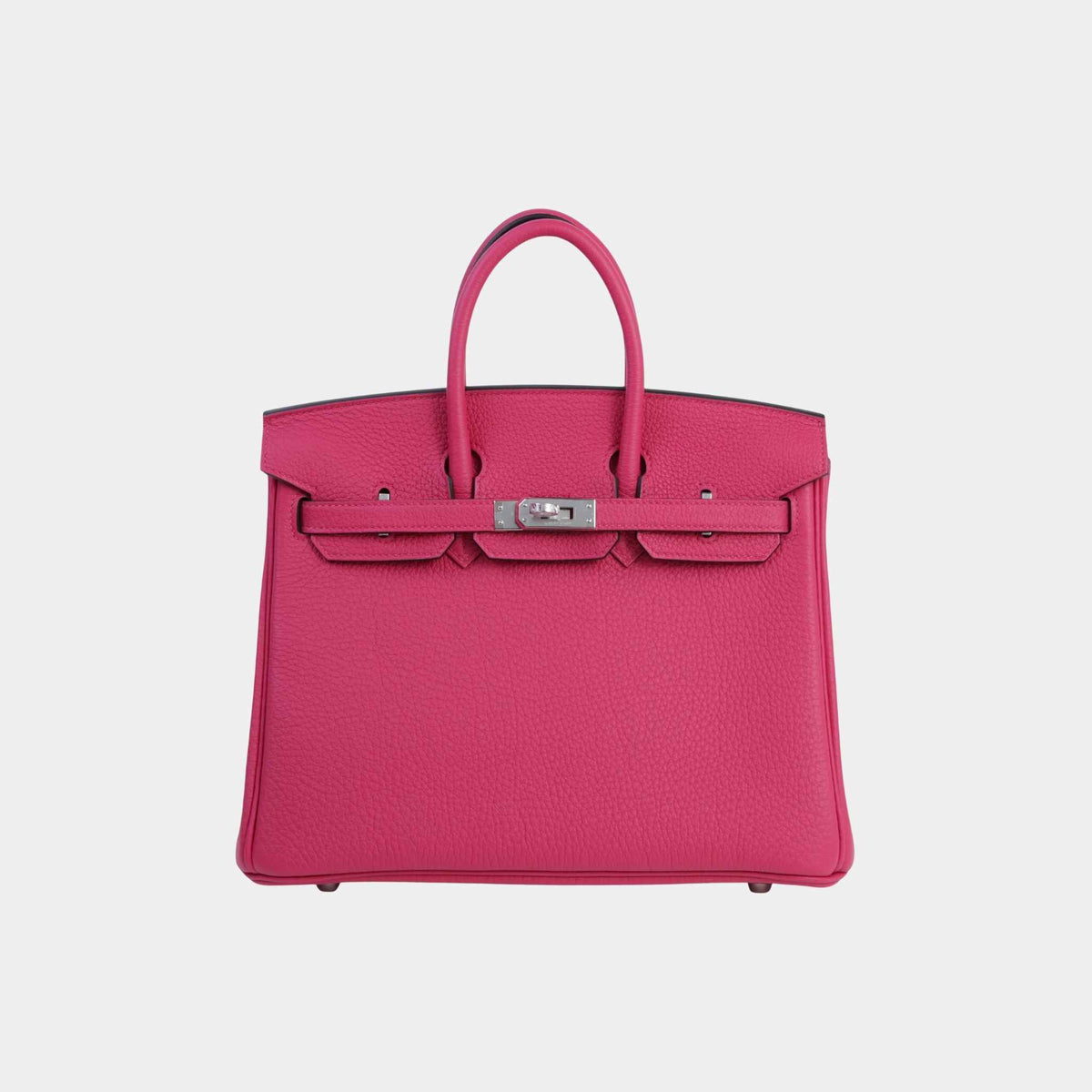 حقيبة Birkin 25 Togo بلون Rose Mexico مع حليات بلاديوم