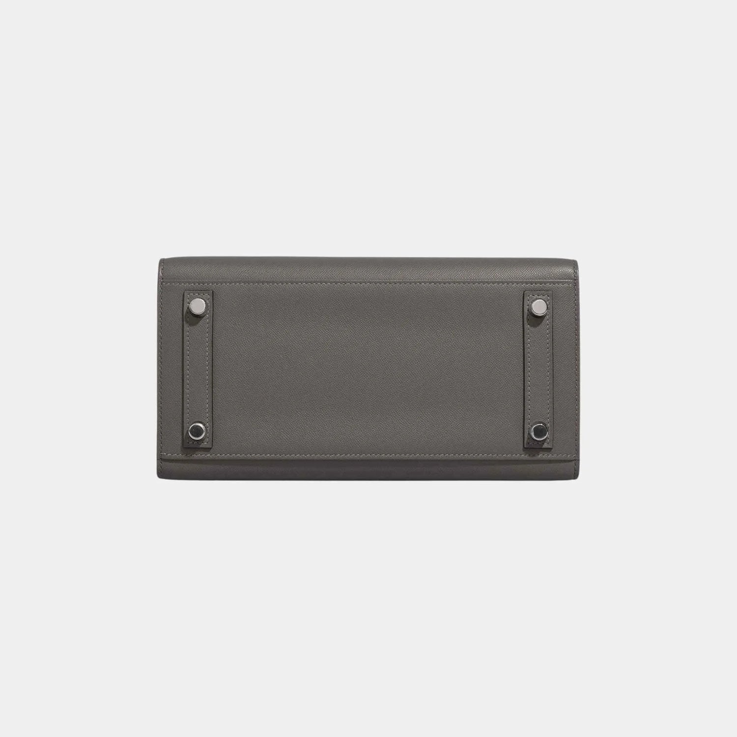 Hermes Birkin 25 Madame Sellier Gris Meyer, Bottom
