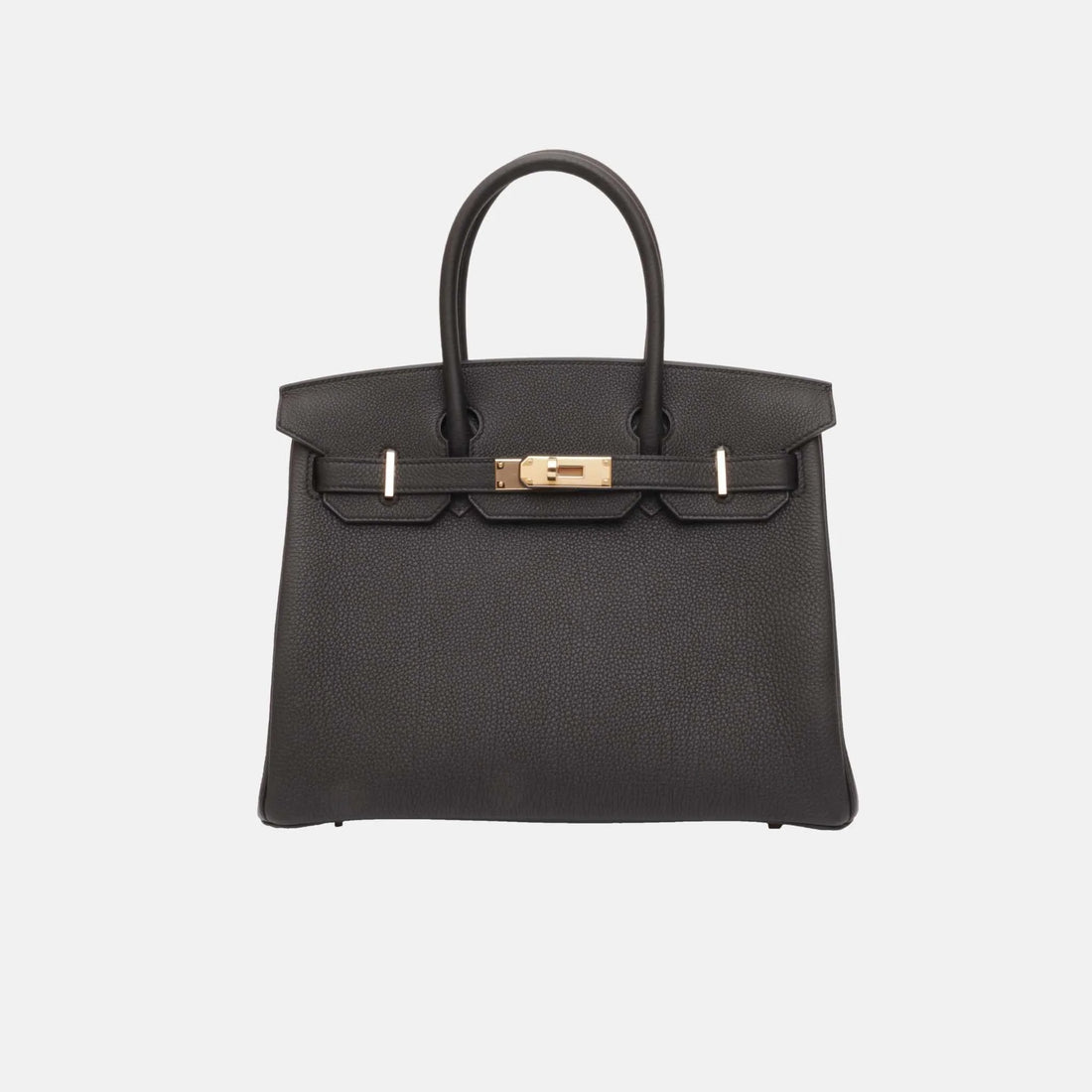 Hermes Birkin 30 Black Togo PBHW, Front