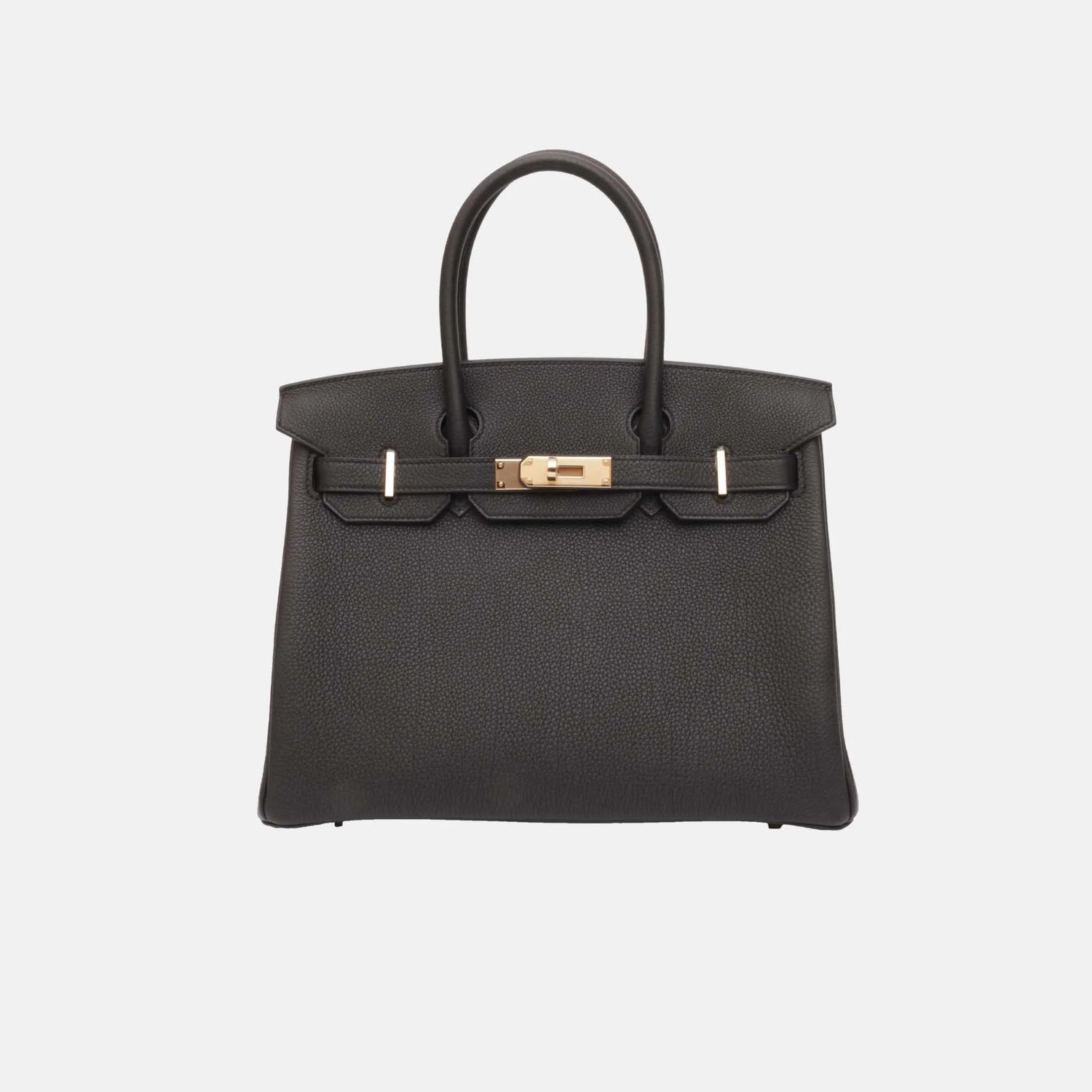Hermes Birkin 30 Black Togo PBHW, Front