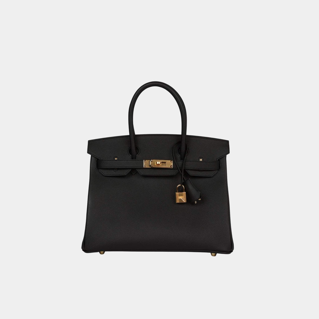 Hermes Birkin 30 Epsom Black GHW, Front