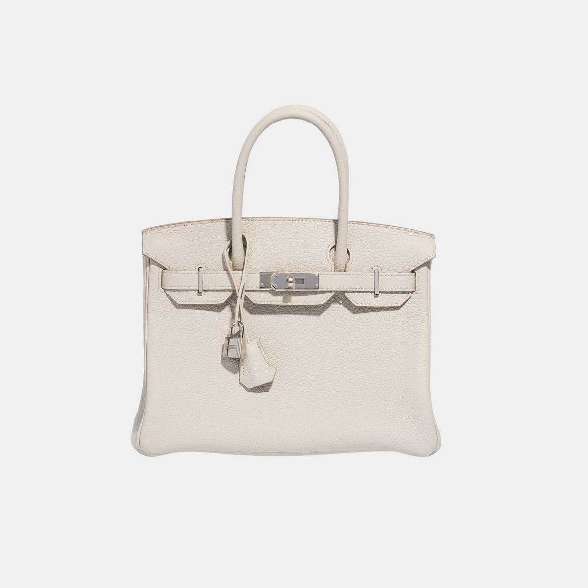 حقيبة Birkin 30 من جلد Togo باللون Beton مع إكسسوارات بلاديوم