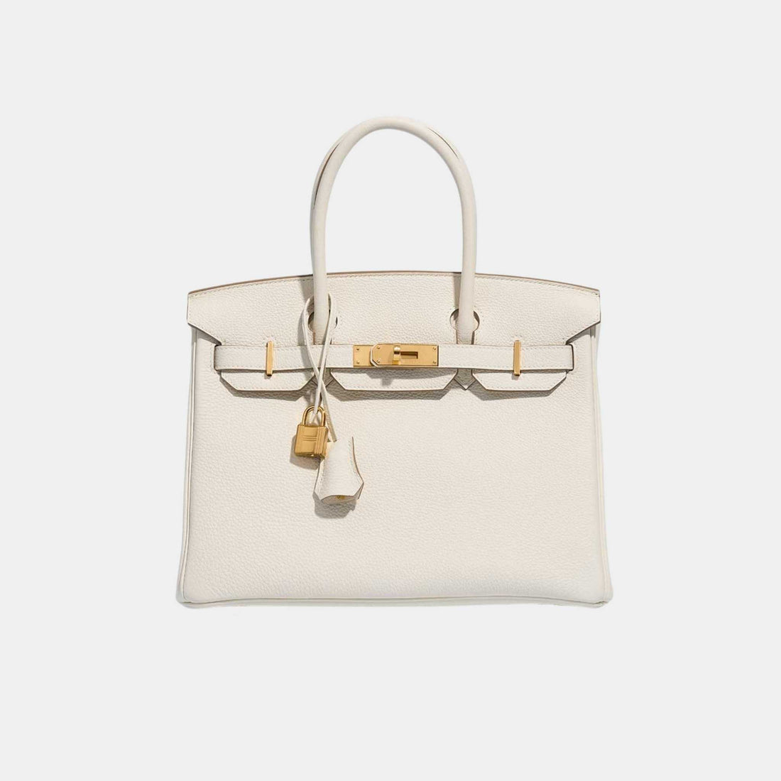 Hermes Birkin 30 Togo Mushroom GHW, Front
