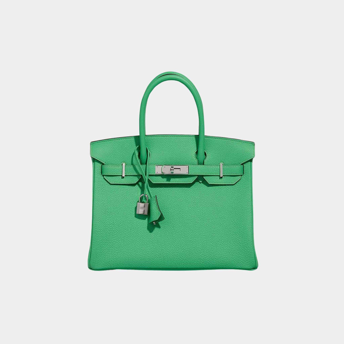 Hermes Birkin 30 Togo Vert Comics PHW, Front
