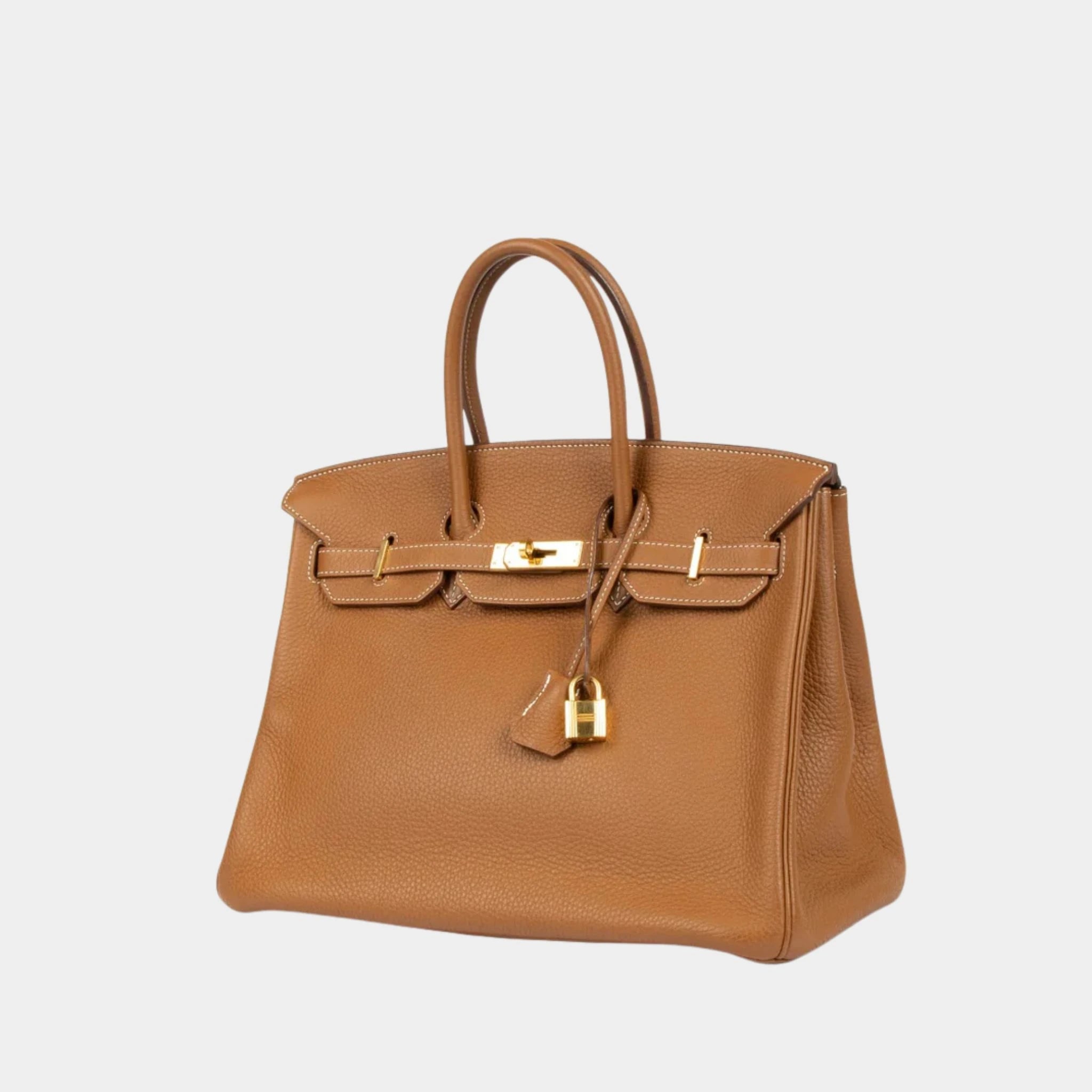 Hermes Birkin 35 Togo Gold GHW