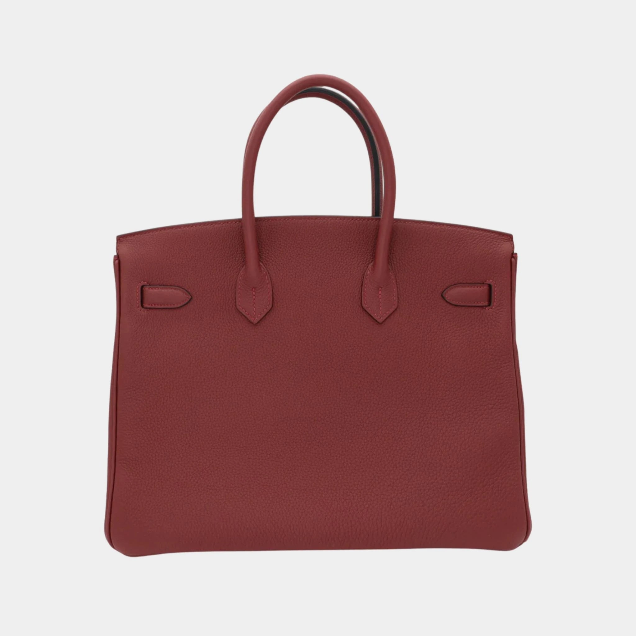 Hermes Birkin 35 Togo Rouge H PHW, back