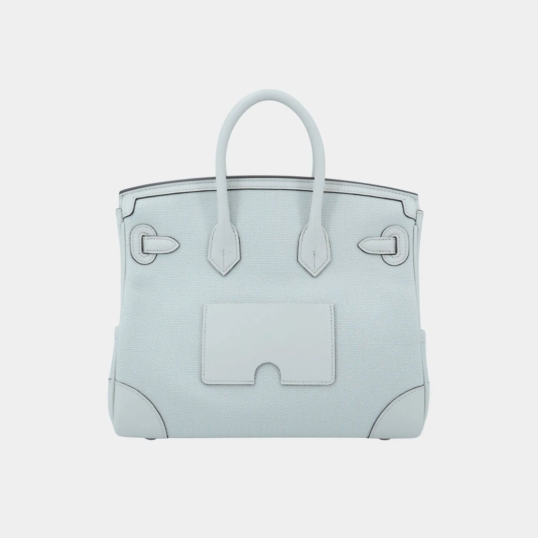 Hermes Birkin Cargo 25 Canvas-Swift Vert Mangrove PHW, Back