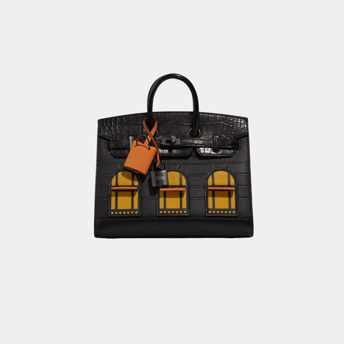 حقيبة Birkin Faubourg 20 باللون Midnight مع إكسسوارات BHW