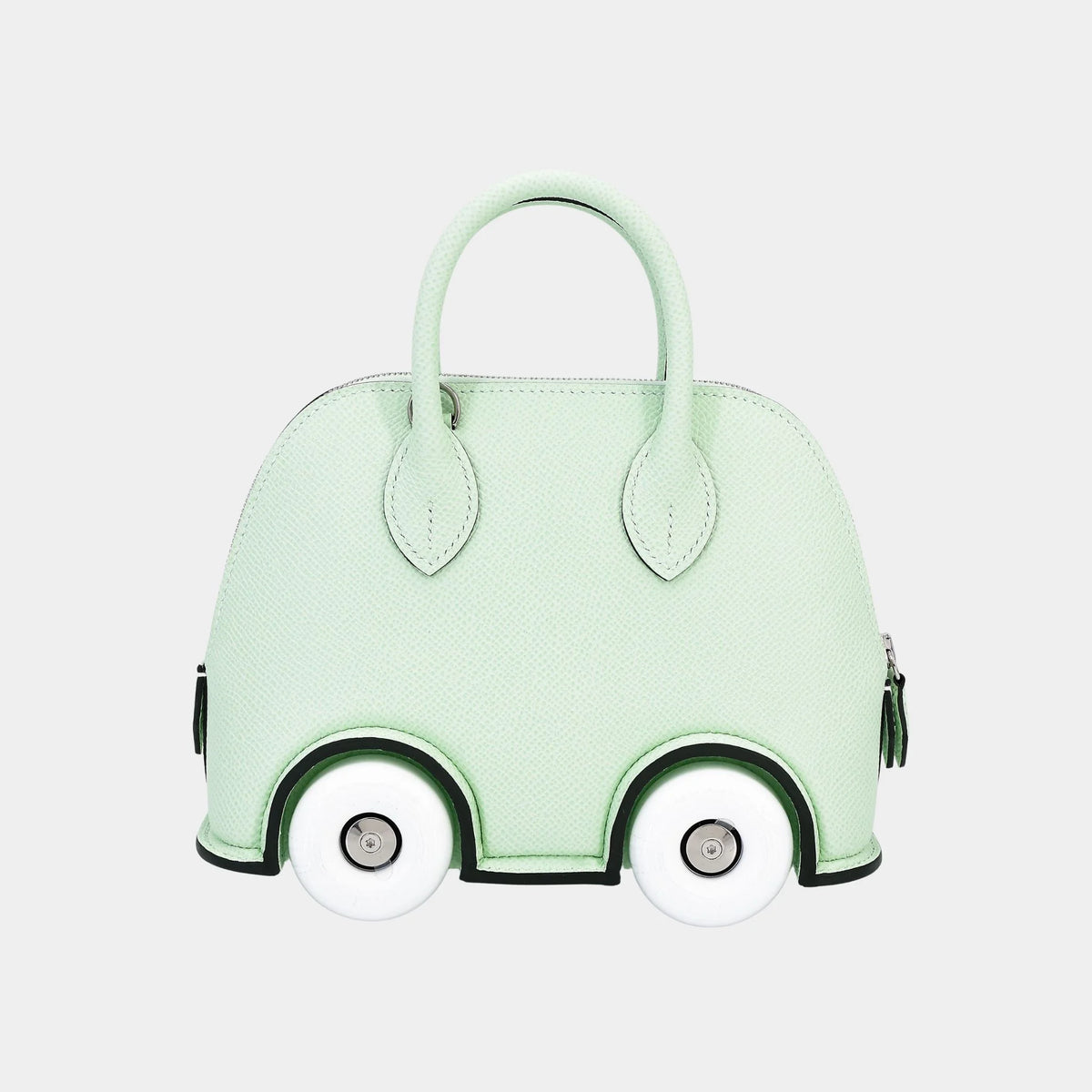 Hermes Bolide On Wheels Epsom Vert Fizz PHW