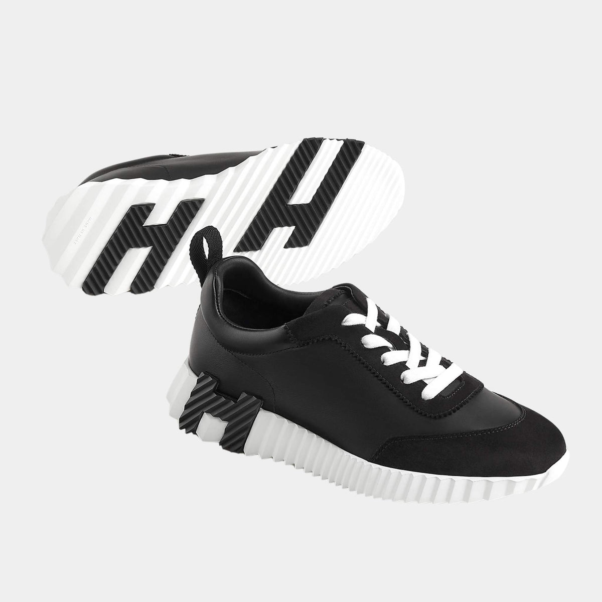 Bouncing Sneaker Calfskin and Suede Women