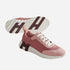 Hermes Bouncing Sneaker Parachute Fabric Suede Women, Pink, Front