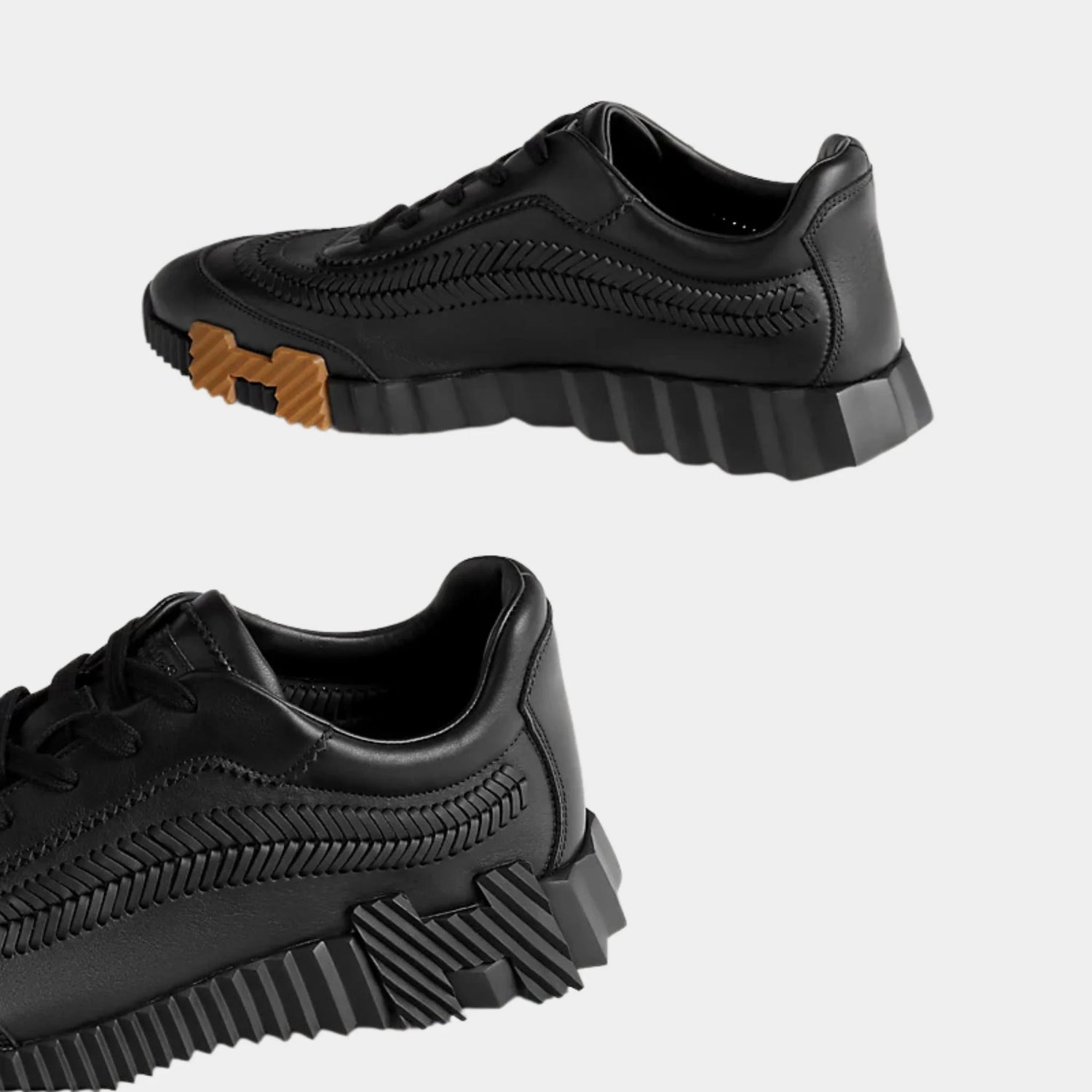 Bouncing Sneaker Veau Noir Leather (Special Edition)