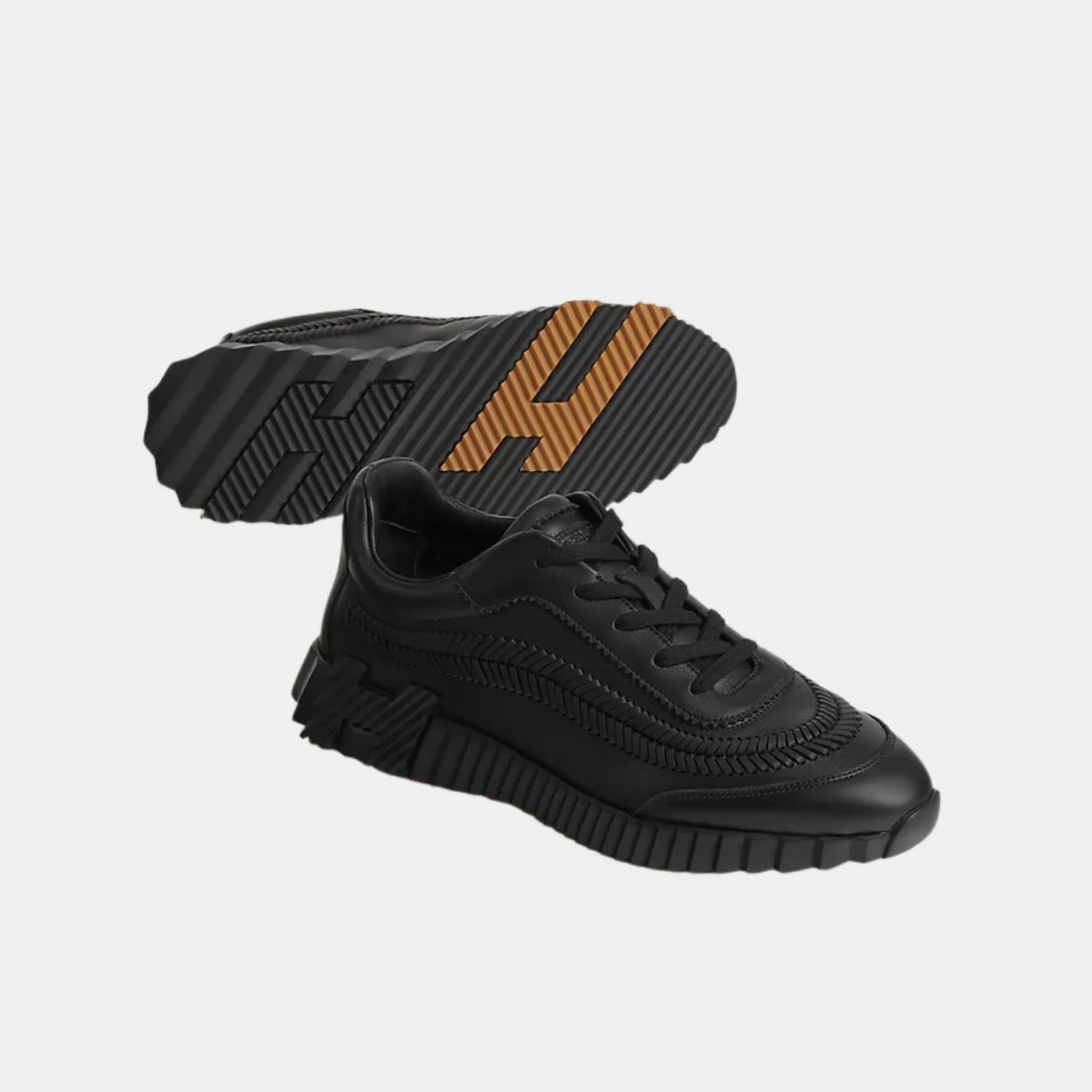 Bouncing Sneaker Veau Noir Leather (Special Edition)