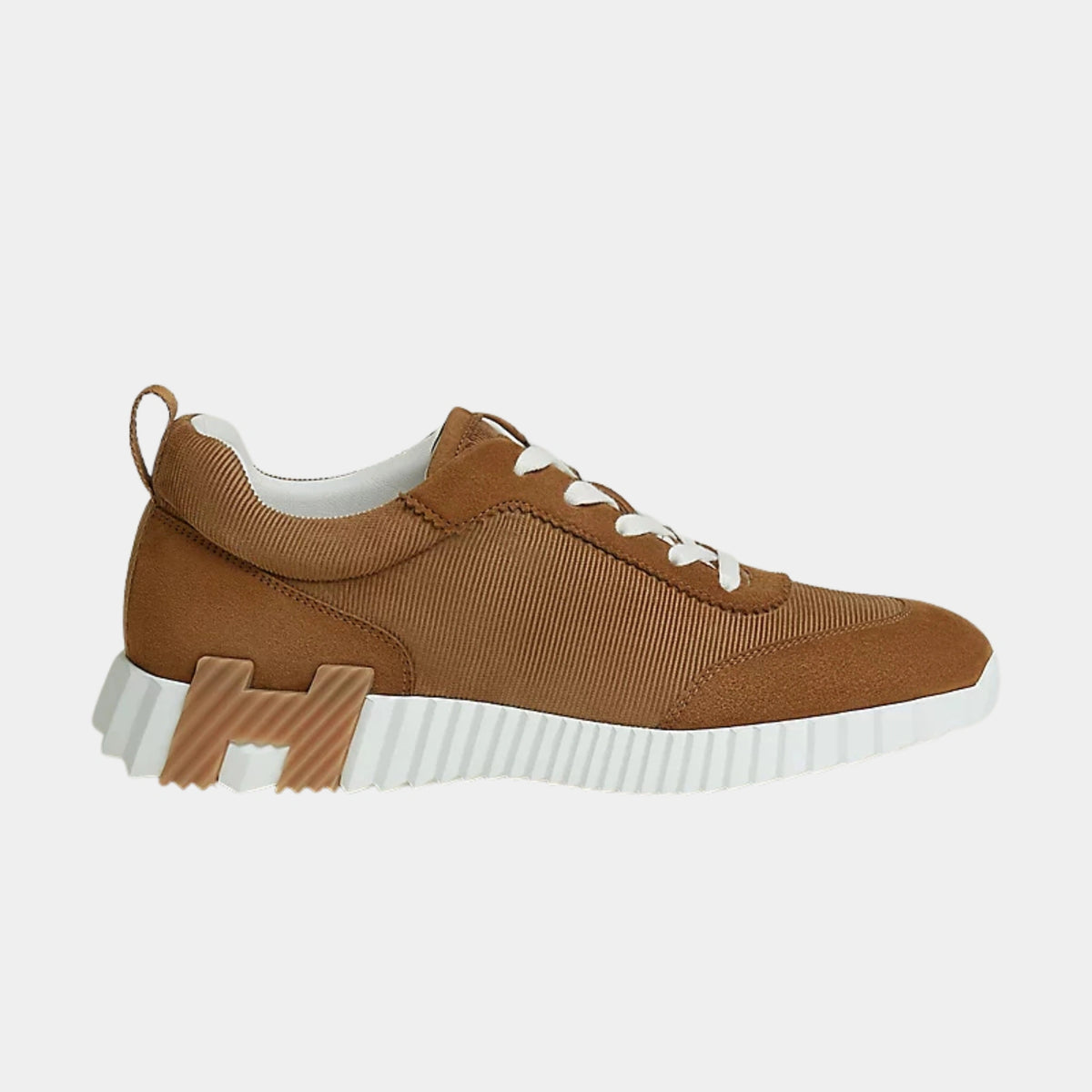 Bouncing Sneakers Corduroy And Suede Goatskin