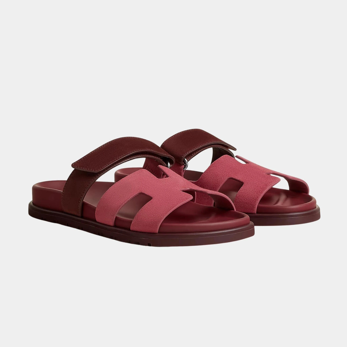 Chypre Sandal Duo Tone Suede Women