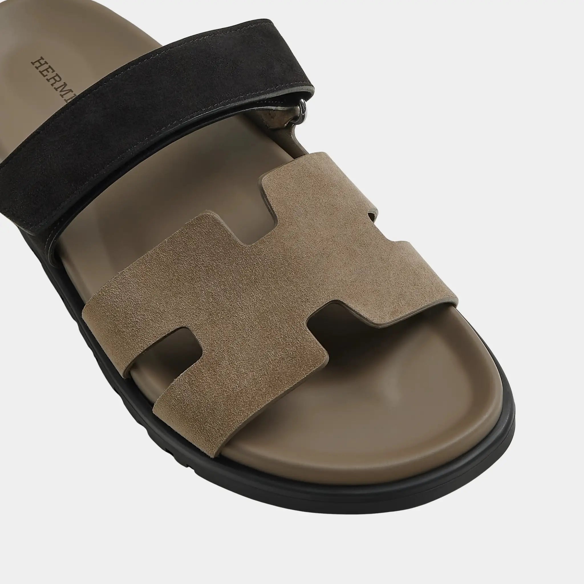 Chypre Sandals Two Tone Suede Goatskin Men